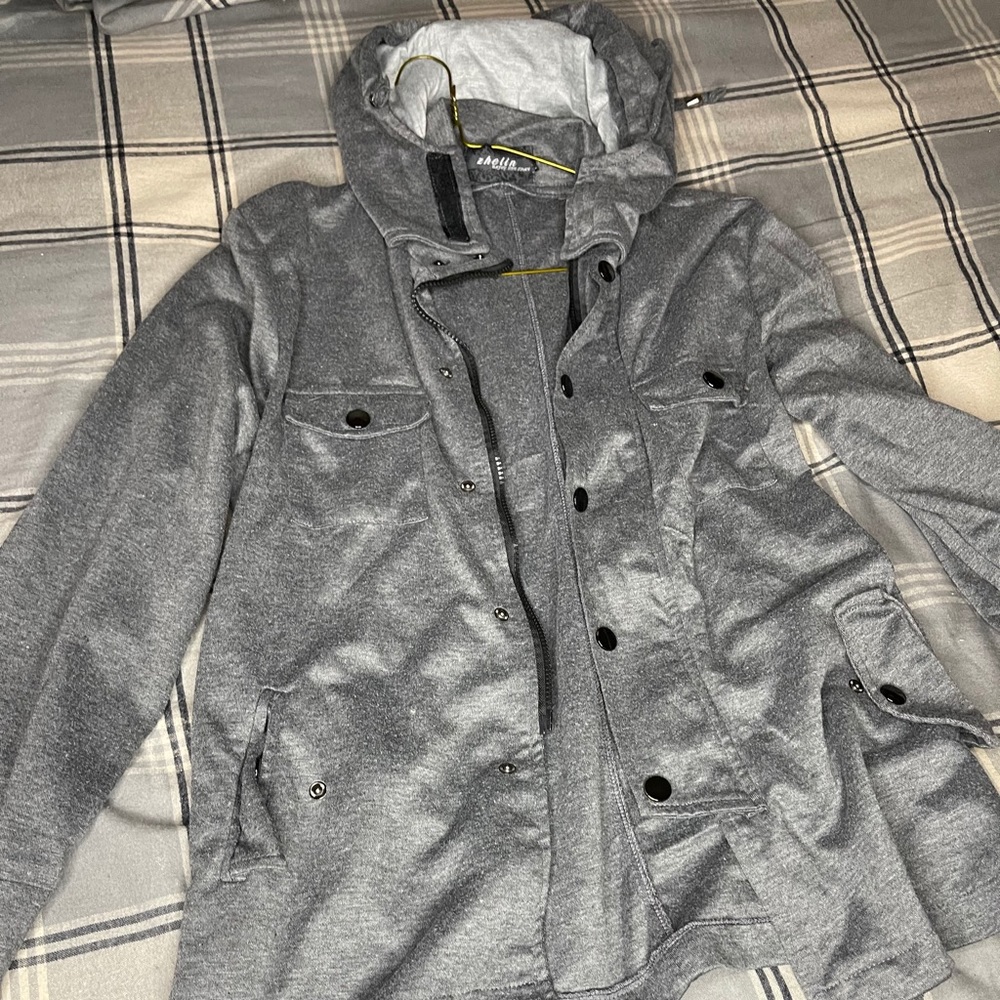 Hoodie zip up sweatshirt - Picture 3 of 9